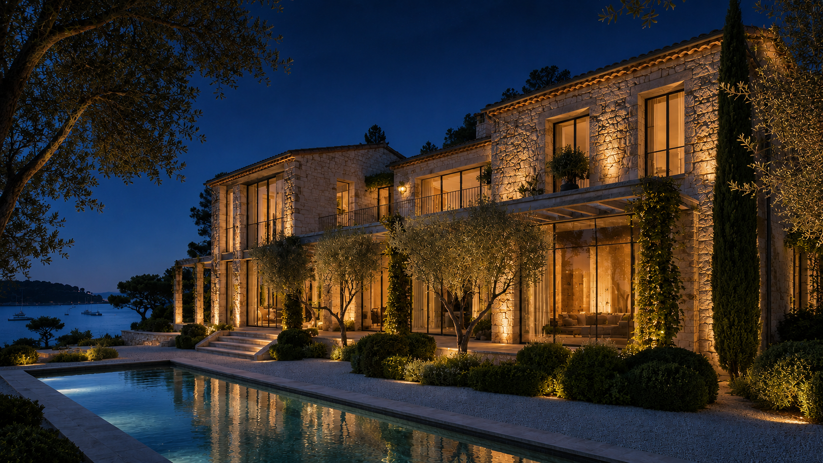 Cap Ferrat residence location