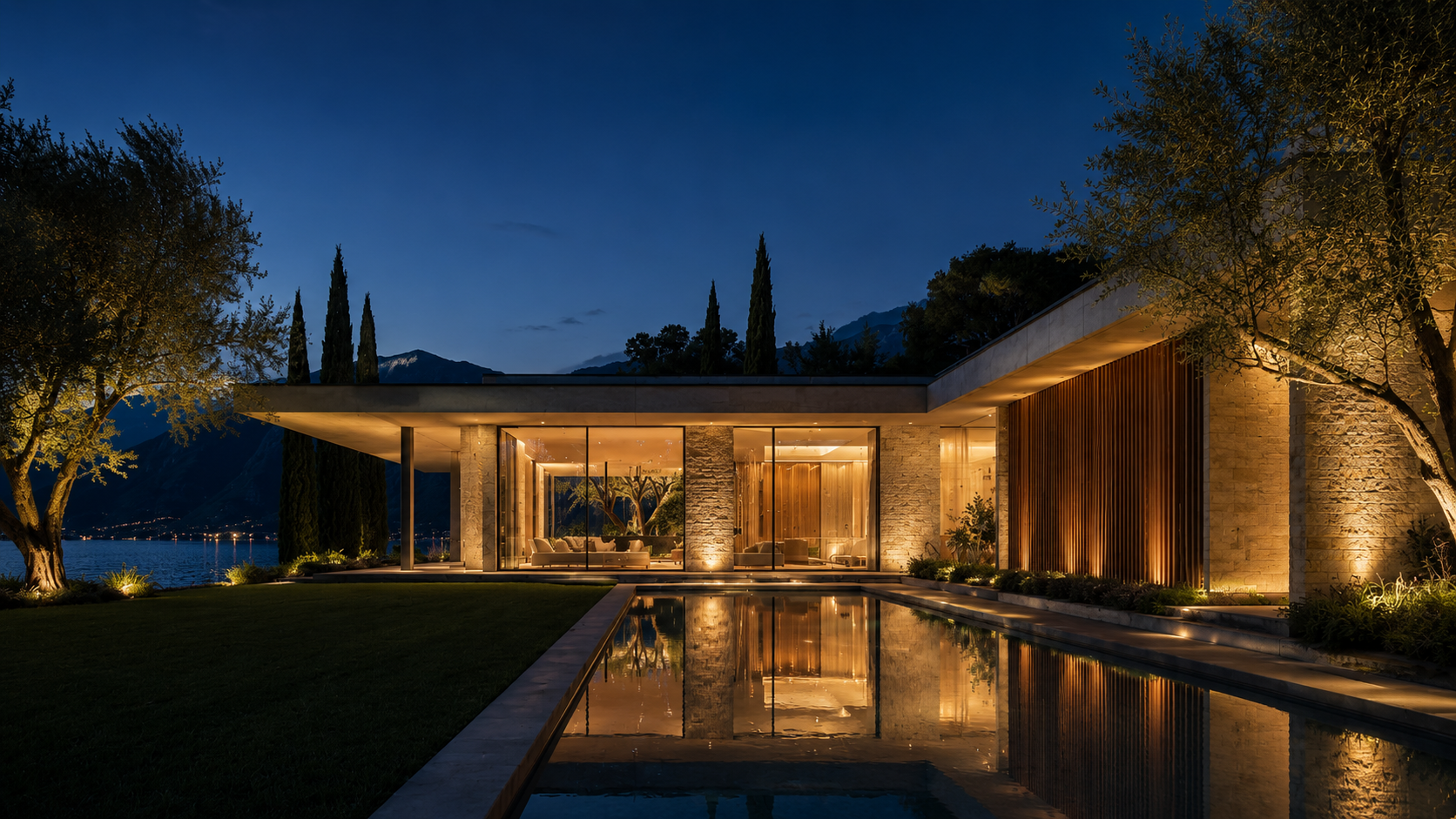 Lake Como residence location